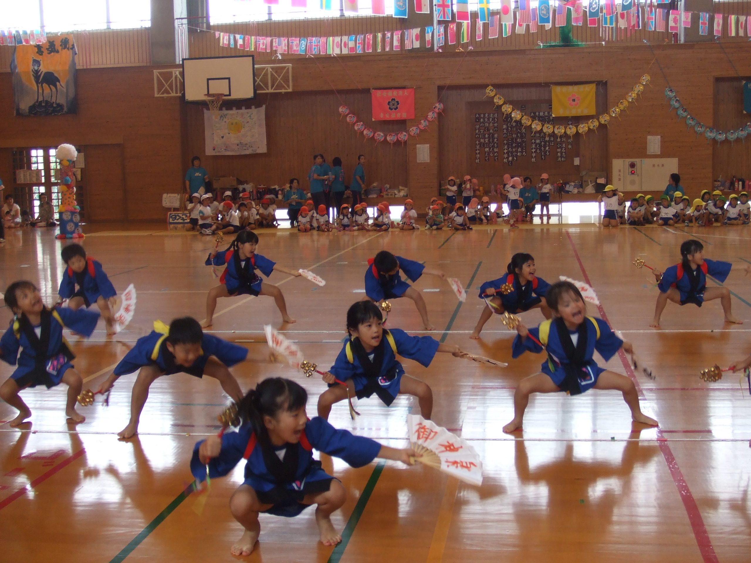 保育園最後の運動会