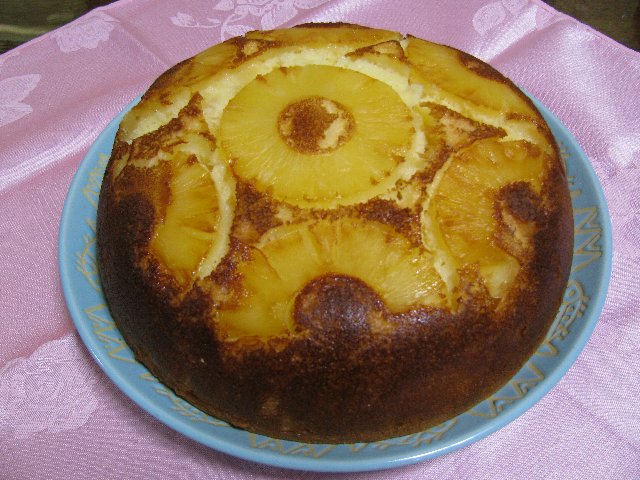 パイナップルケーキを作りました。